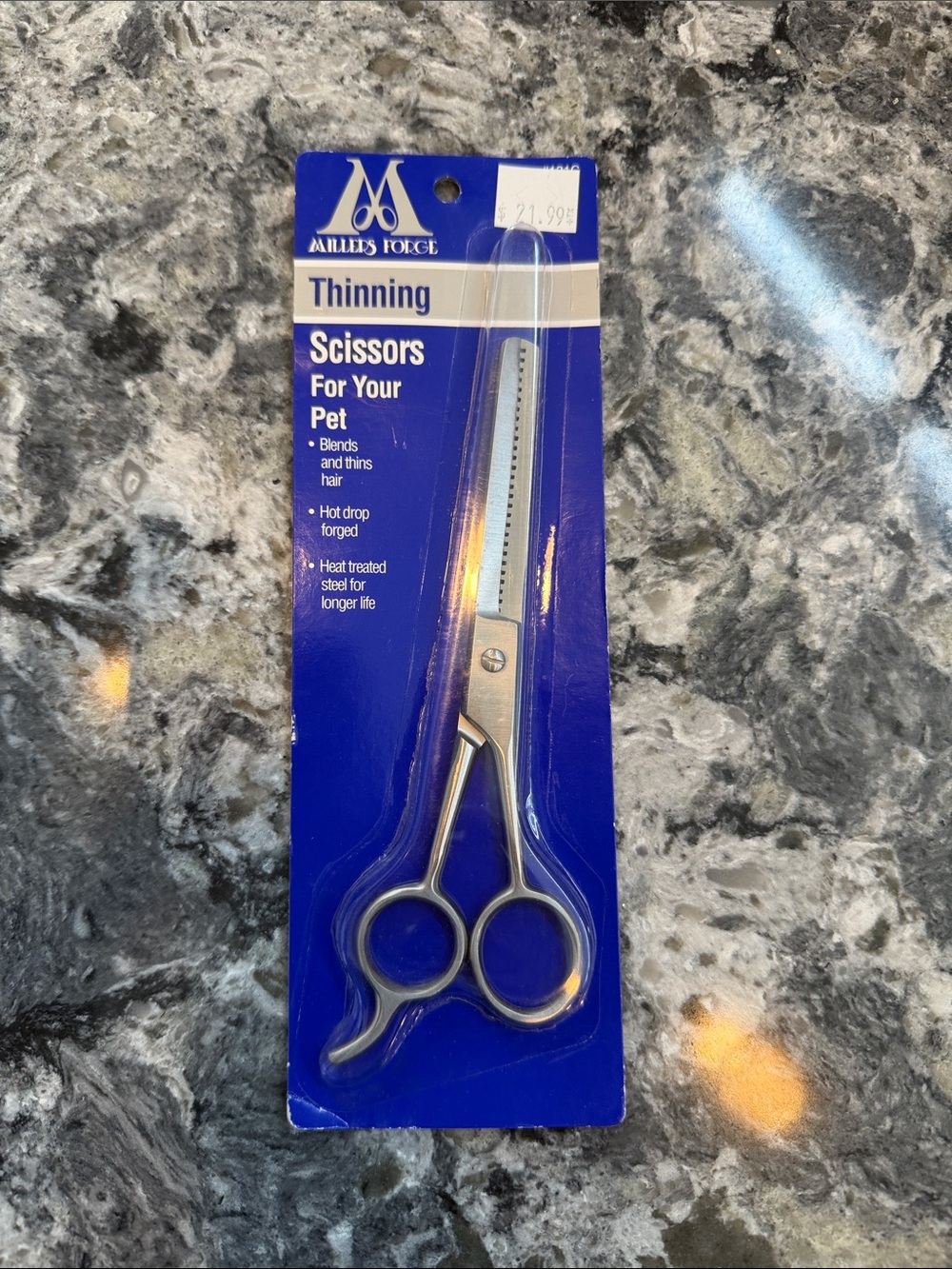 Thinning Scissors for Pet Grooming – Silver